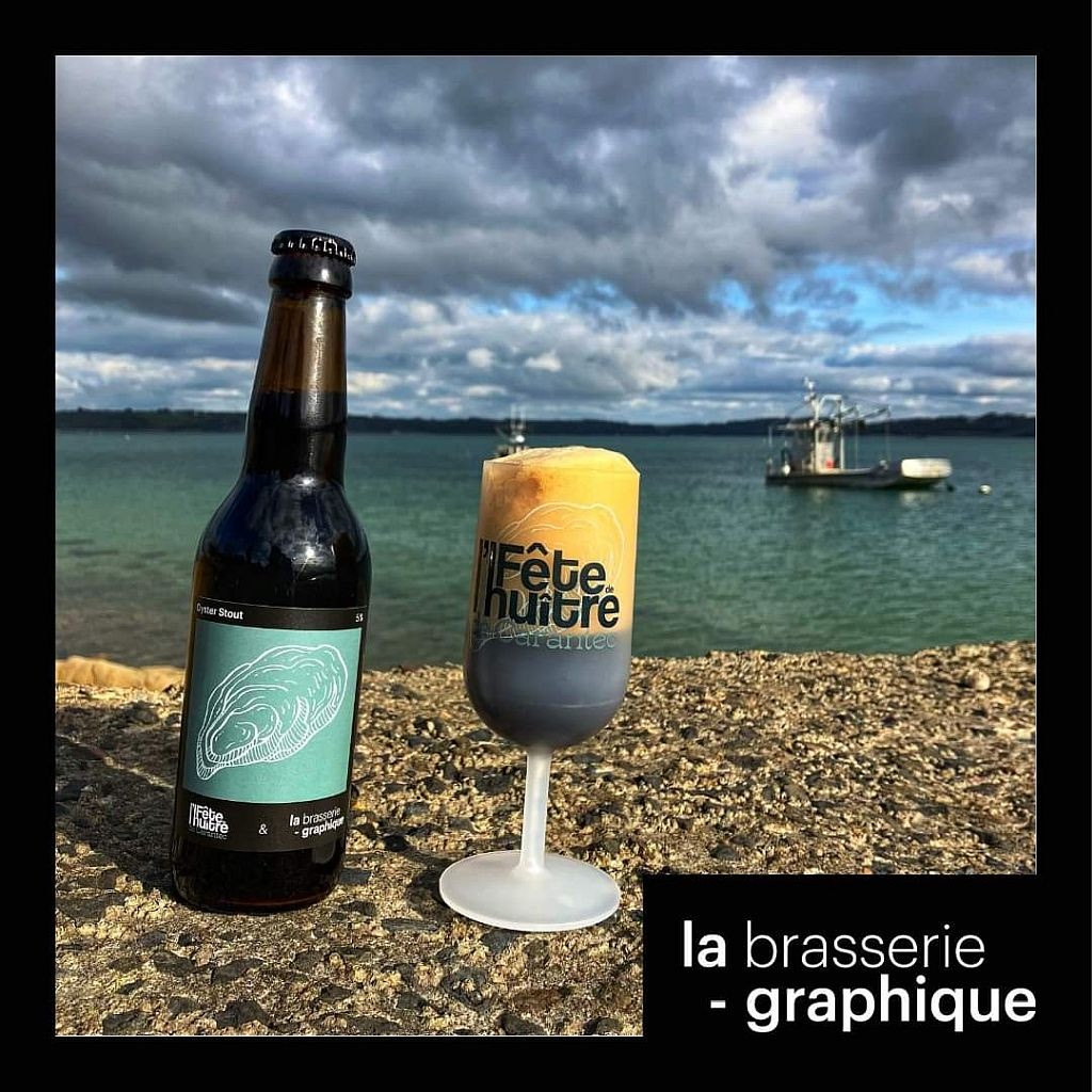 La bière brune à l'huître brassée à Carantec