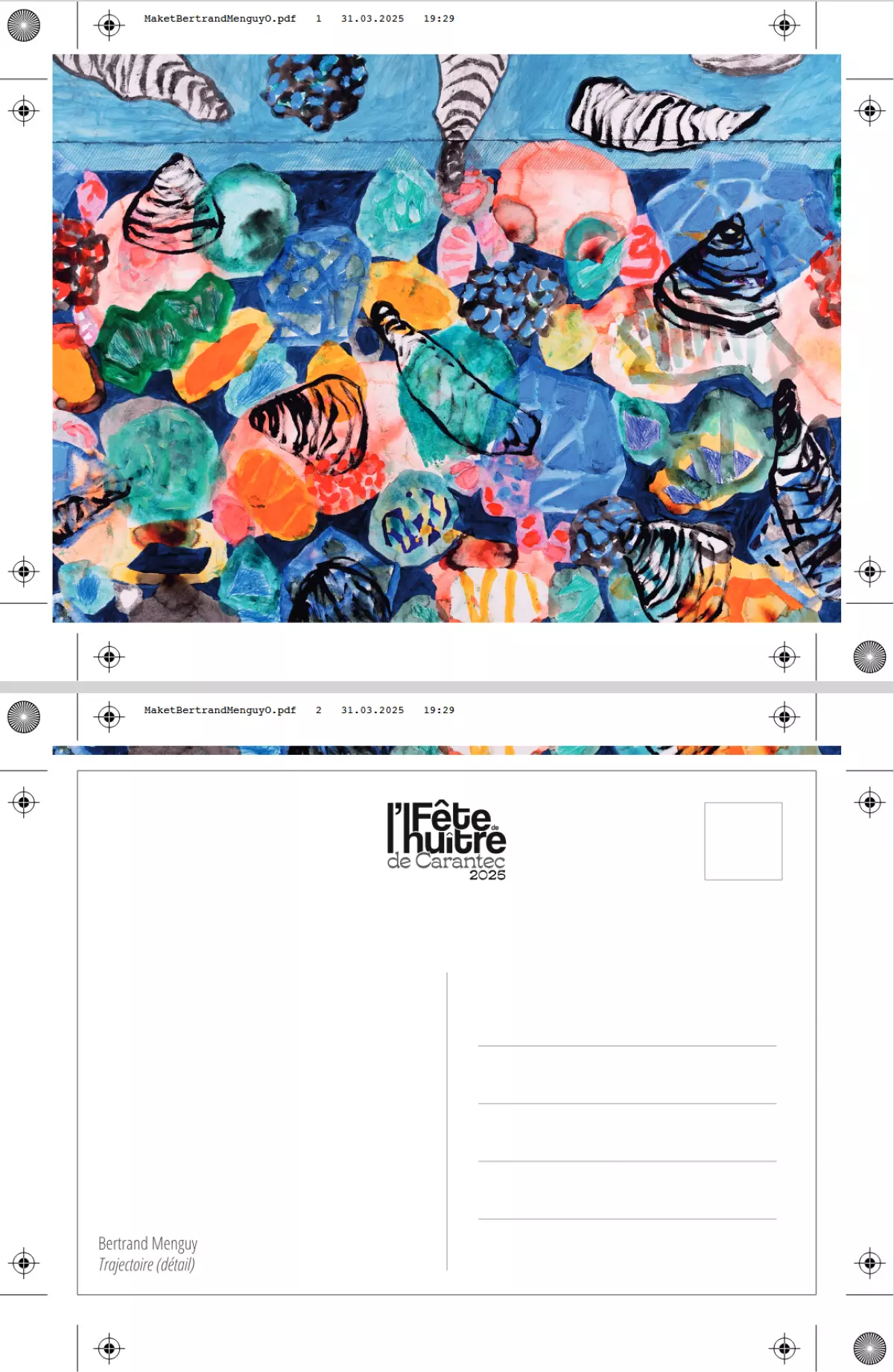 Cartes postales de la Fête de l'Huître