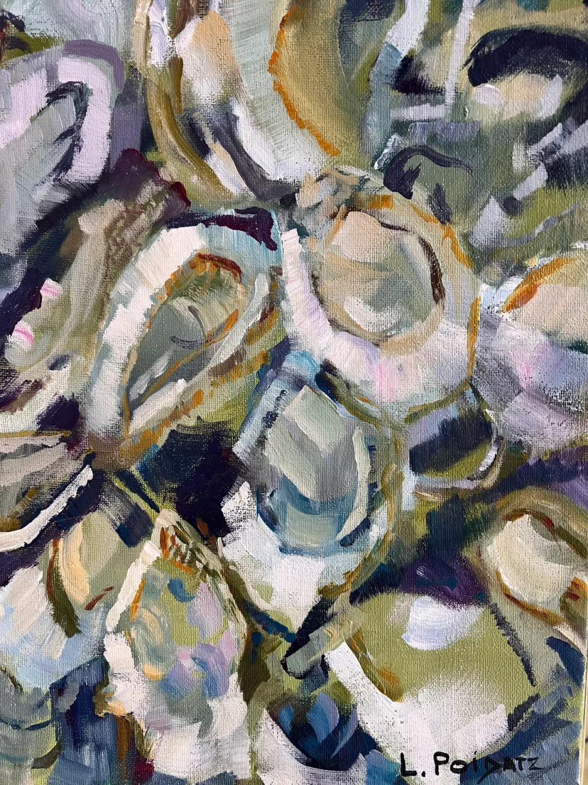 Exposition de peinture Laurence Poidatz
