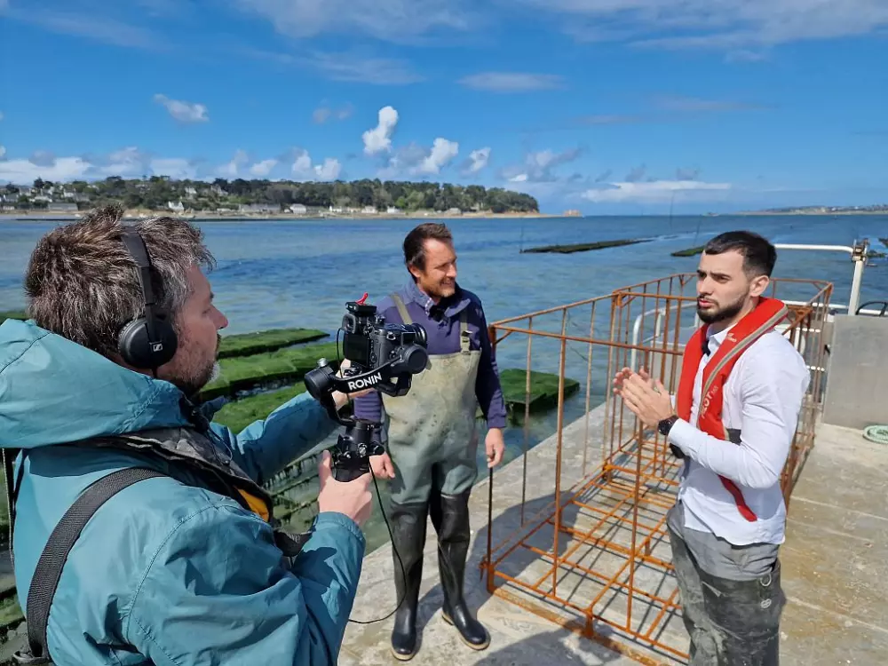 Tébéo reportage itw chaland 