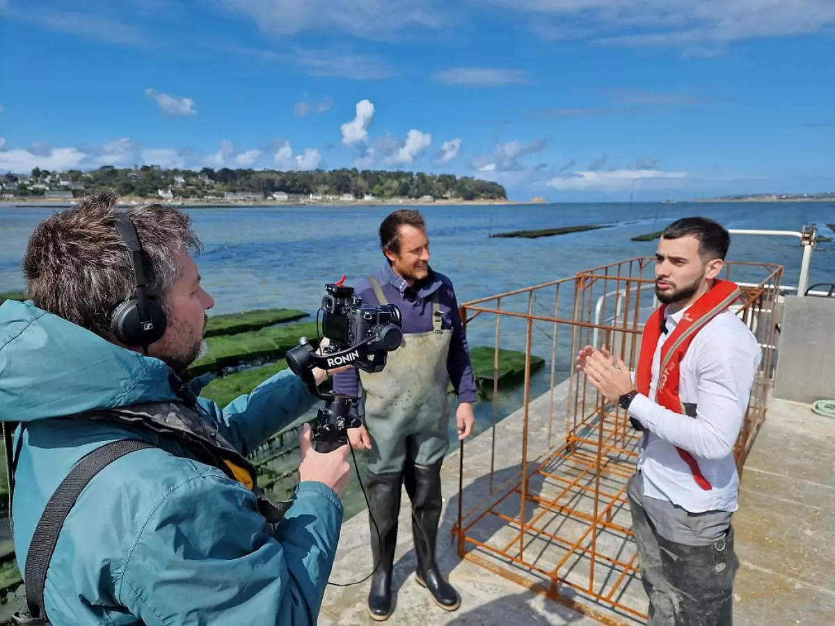 Tébéo reportage itw chaland